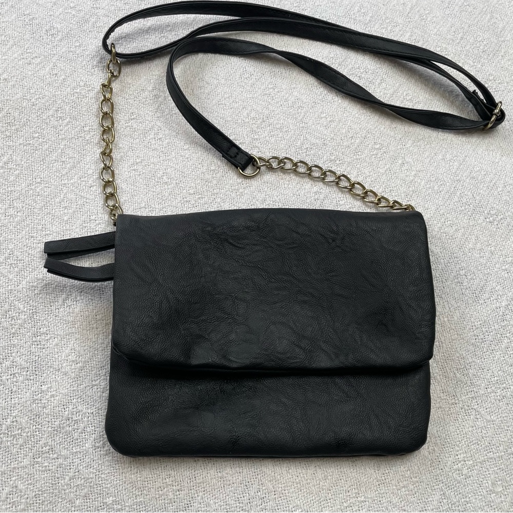 Elegant‎ Black Chain Strap Women's Bag